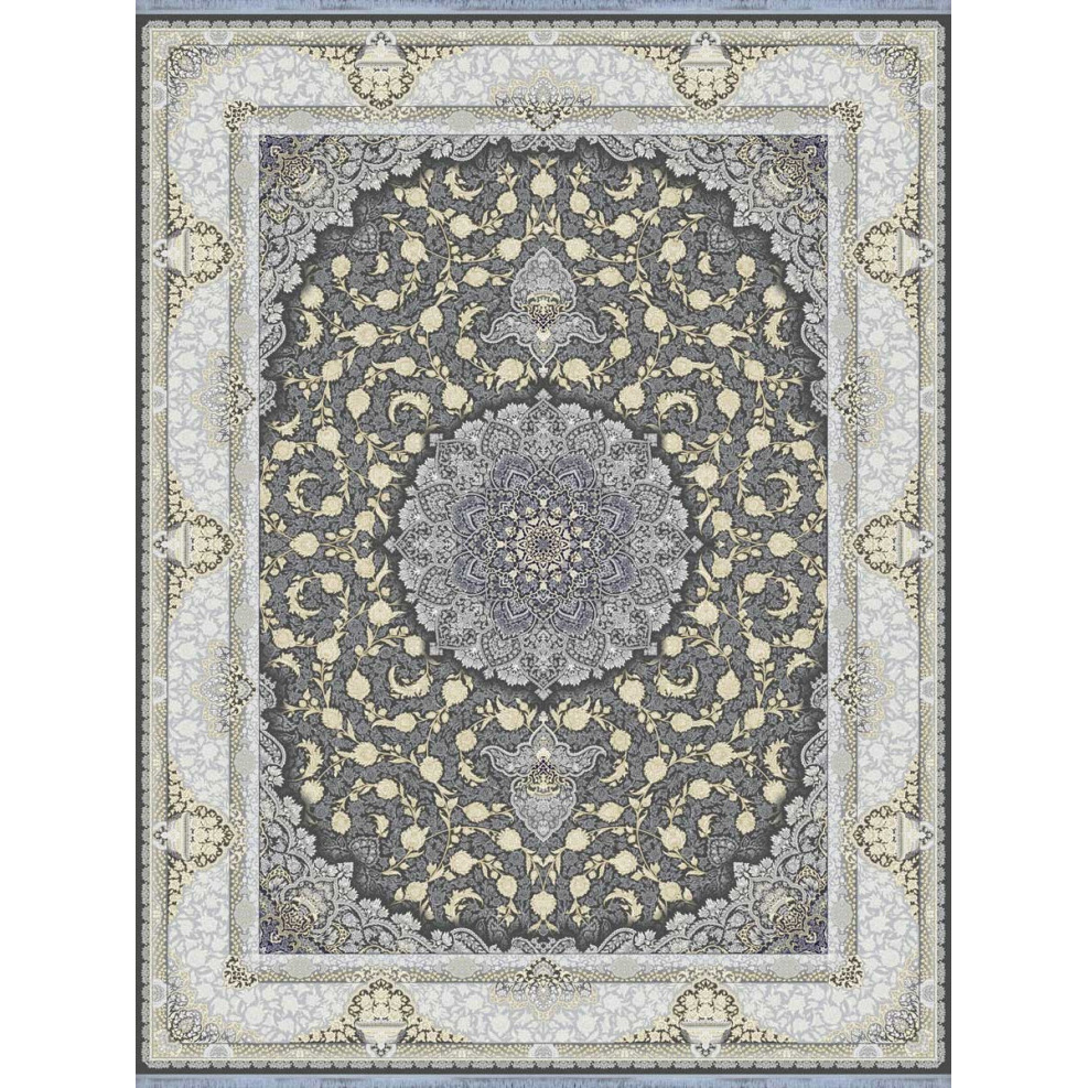 1000 comb 14 color machine carpet with all-embossed smoky Saronaz design