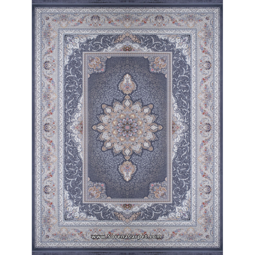 Machine-made carpet 1000 combs, 14 colors, all-embossed Celine Titanium design