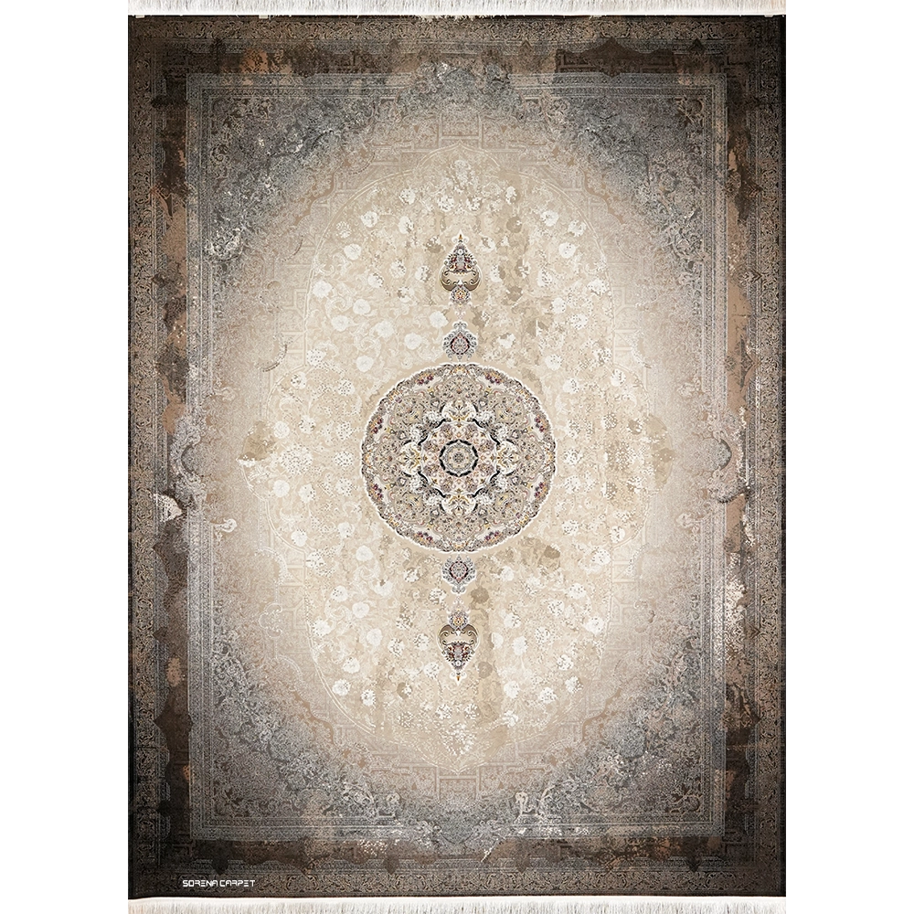 سجادة فارسية من 1500 قصبة، تصميم رادیش (عتيق)