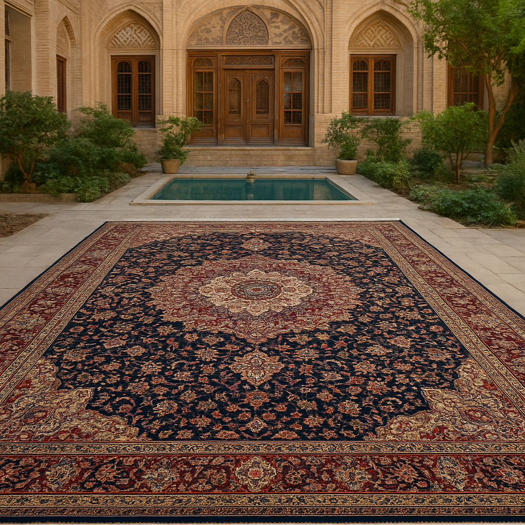 خرید فرش از کاشان؛ راهنمای جامع انتخاب بهترین فرش ماشینی باکیفیت از فرش سورنا