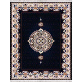 1000梳机地毯，藏青色礼品设计