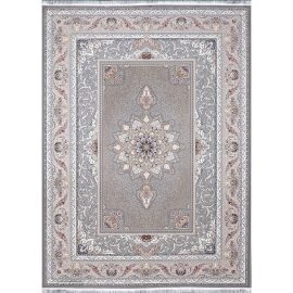 Makine yapımı halı 1000 tarak, 14 renk, tamamı kabartmalı Celine Silver tasarım