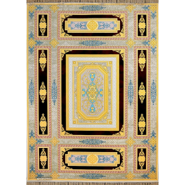 Machine-made carpet 1200 Reeds, karabo design