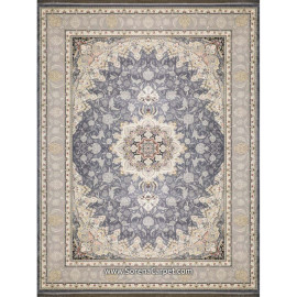 700 comb Kashan machine carpet, Isfahun metallic design