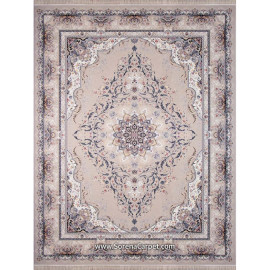 700 comb Kashan machine carpet, Amanda design, beige
